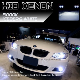 55W H7 Heavy Duty HID Xenon Replacement Bulbs (Pack of 2)