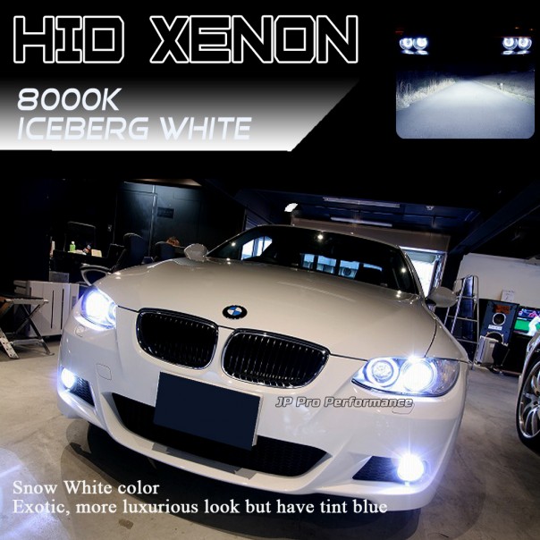 Pack of 2 Sidaqi H1 HID Xenon Bulbs 6000K White Replacement for Car Xenon Headlight Bulbs 