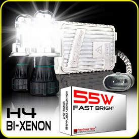 55W 12V Heavy Duty Fast Bright H4 9003 Bi-Xenon Dual Beams HID Xenon Conversion Kit