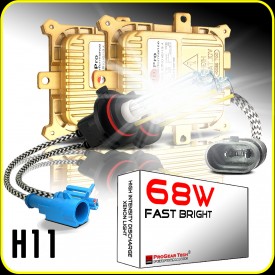 68W H8/H9/H11 (they are same) Heavy Duty Fast Bright AC Digital HID Xenon Conversion Kit
