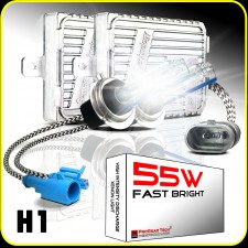 55W H1 Heavy Duty Fast Bright AC Digital HID Xenon Conversion Kit Germany Technology