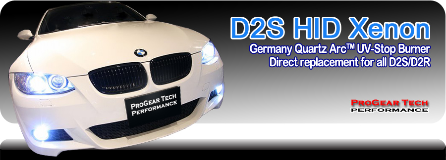 ProGear Tech Performance Heavy Duty D2S HID Xenon Headlight Replacement Bulb Globe
